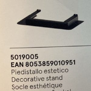 Piedistallo estetico