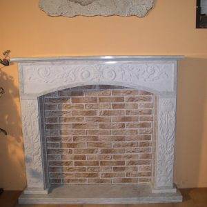 Cornice "Siena" Bianco Carrara lucido