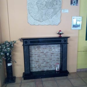 Cornice "Atene" Nero Marquinia