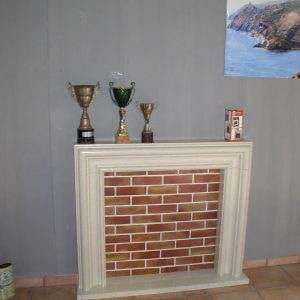 Cornice "Amor" Biancone (Bianco perlino)
