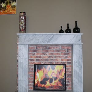 Cornice "28" Bianco Carrara