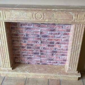 Cornice "Pireo" in Crema Valencia